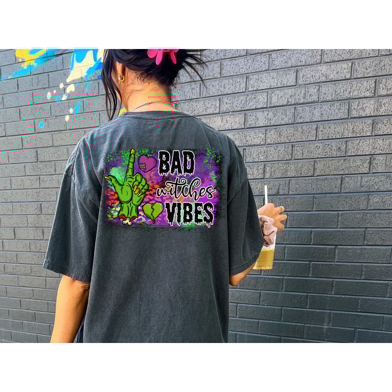 Halloween png bundle sublimation spooky season Vibes Momster witchy mama peace love Zero fuck thick thighs bad mom club trade candy download - 6.jpg