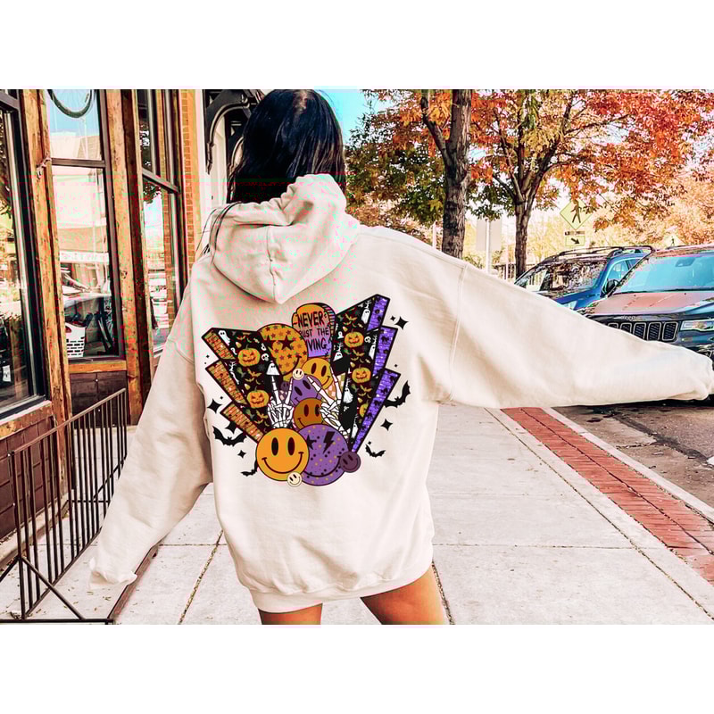 Retro Halloween png, Halloween smiley face png, Halloween sublimation design, spooky vibes png, leopard pumpkin png, digital download png - 5.jpg