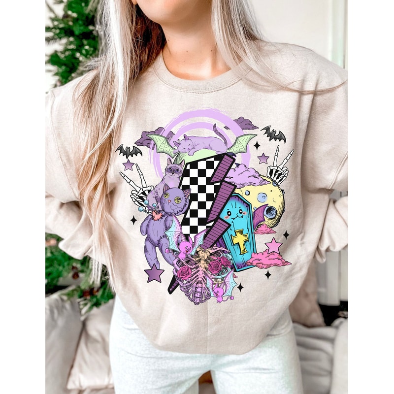 Retro Halloween png, Halloween smiley face png, Halloween sublimation design, spooky vibes png, leopard pumpkin png, digital download png - 1.jpg