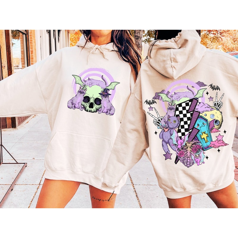 Retro Halloween png, Halloween smiley face png, Halloween sublimation design, spooky vibes png, leopard pumpkin png, digital download png - 2.jpg