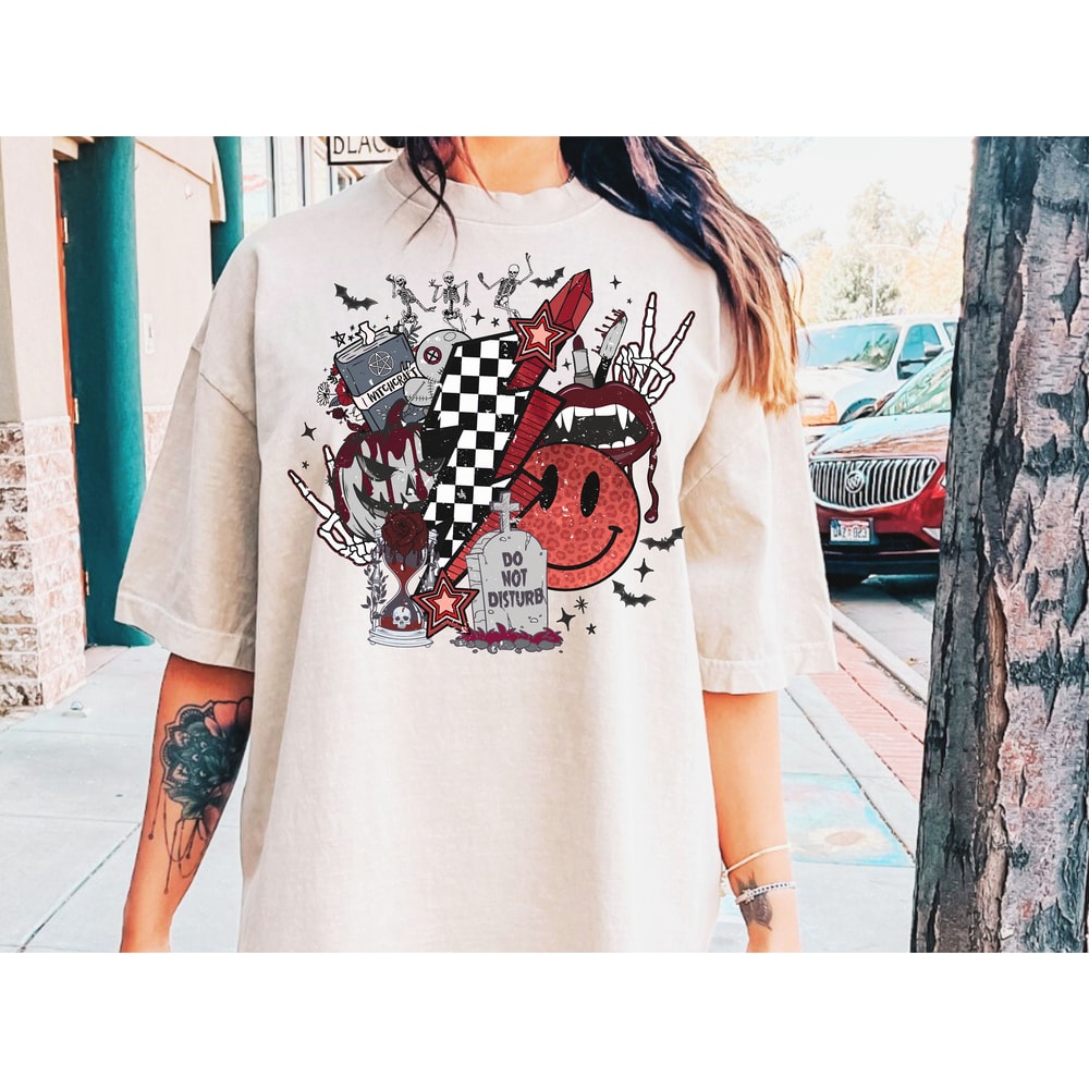 Retro Halloween png, horror Halloween sublimation design, spooky vibes png, scary movie png, trendy Halloween graphic for shirts, retro png - 2.jpg