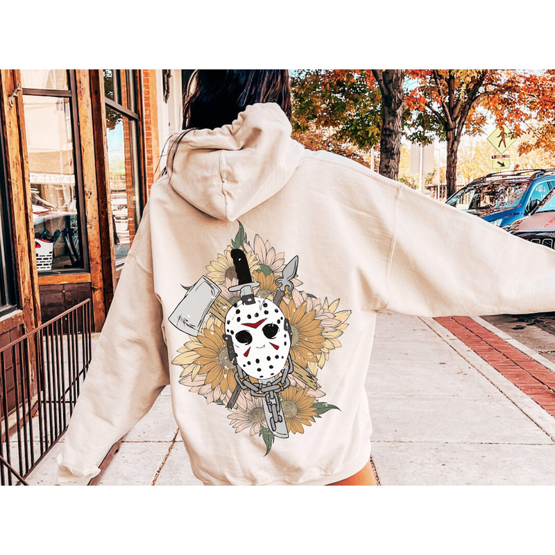 Retro Vibes Horror movie Halloween Scream Jason Spooky T-shirt Design PNG - 3.jpg