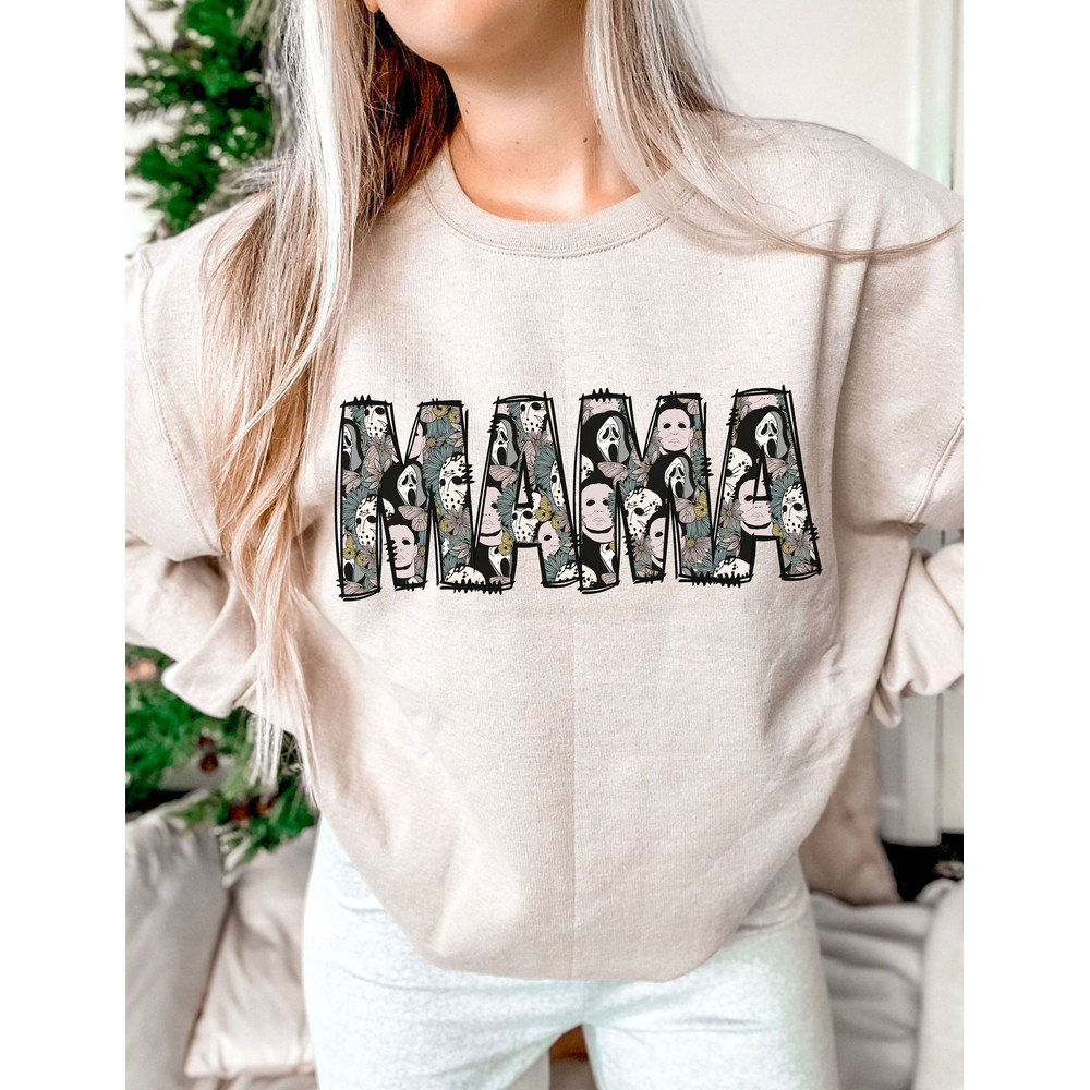 Retro Vibes Horror movie Halloween Scream Jason Spooky T-shirt Design PNG - 2.jpg