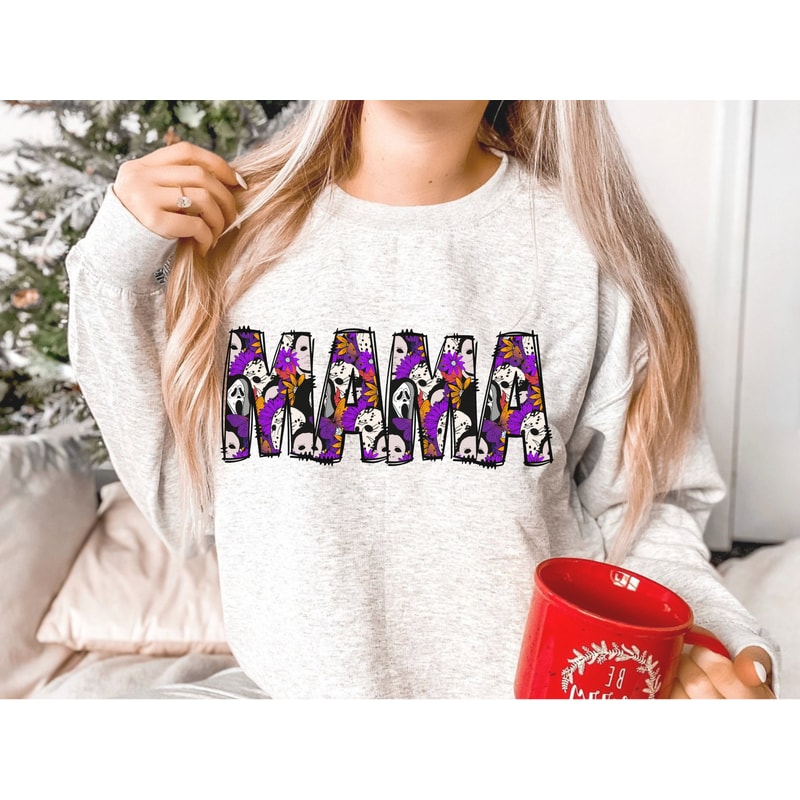 Retro Vibes Horror movie Halloween Scream Jason Spooky T-shirt Design PNG - 4.jpg