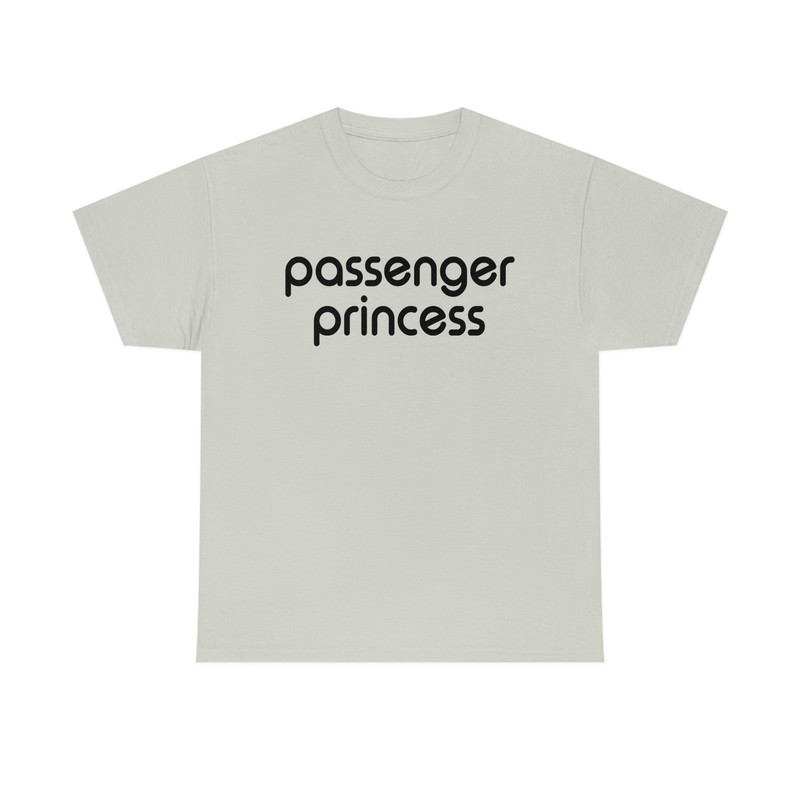 Funny Y2K Style TShirt - Passenger Princess 2000's Celebrity Inspired Tee - Gift for Her - 3.jpg