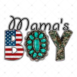 Mamas Boy Camo Turquoise Png, Independence Day Png, 4th Of July Png, Boy Mama Png, Mothers Day Png, Mama Camo Png, Mama
