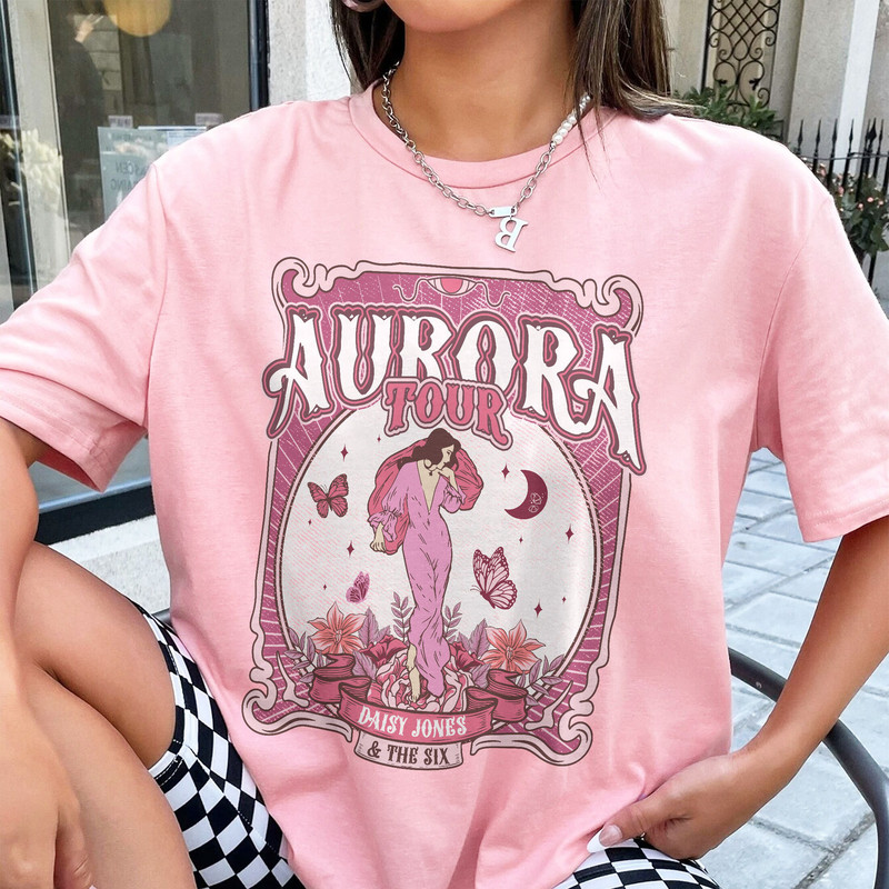 Aurora Tour 1978-79 Shirt, Vintage Daisy Jones & The Six Shirt,Taylor Jenkins Reid, The Aurora World Tour Merch, Aurora World Tour 2023 - 1.jpg