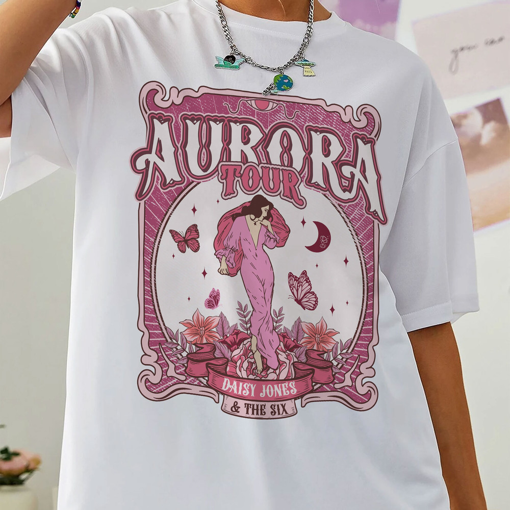 Aurora Tour 1978-79 Shirt, Vintage Daisy Jones & The Six Shirt,Taylor Jenkins Reid, The Aurora World Tour Merch, Aurora World Tour 2023 - 5.jpg
