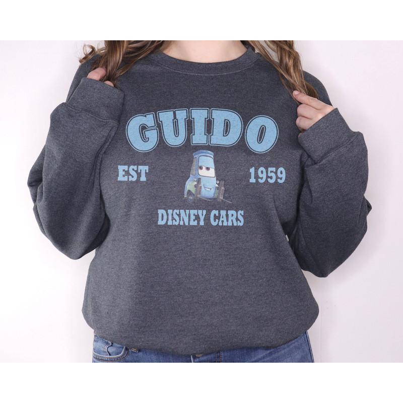 Disney Cars Character Sweatshirt, Disney Cars Group, Disney Cars Family Matching Shirt, Disney Pixar Car Shirt, Disney Vacation Sweater - 4.jpg