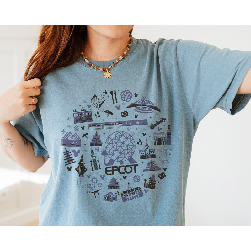 Disney Epcot Center Shirt, Epcot Group Shirt, Spaceship Earth Shirt, Family Vacation, Epcot Festival 2023, Disney Trip, Disney Epcot Shirt - 4.jpg