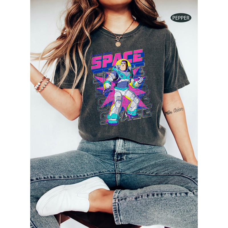 Disney Toy Story Comfort Colors Shirt, Disney Pixar Toy Story Buzz Lightyear I Need My Space Shirt, Retro Toy Story, Vintage Disney Shirts - 3.jpg