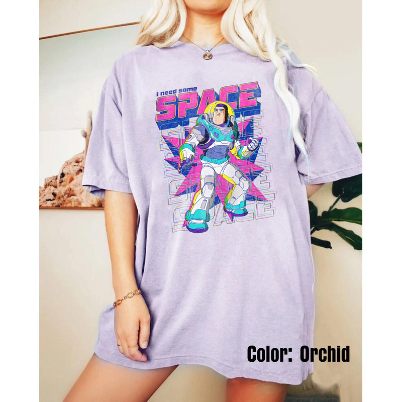 Disney Toy Story Comfort Colors Shirt, Disney Pixar Toy Story Buzz Lightyear I Need My Space Shirt, Retro Toy Story, Vintage Disney Shirts - 5.jpg