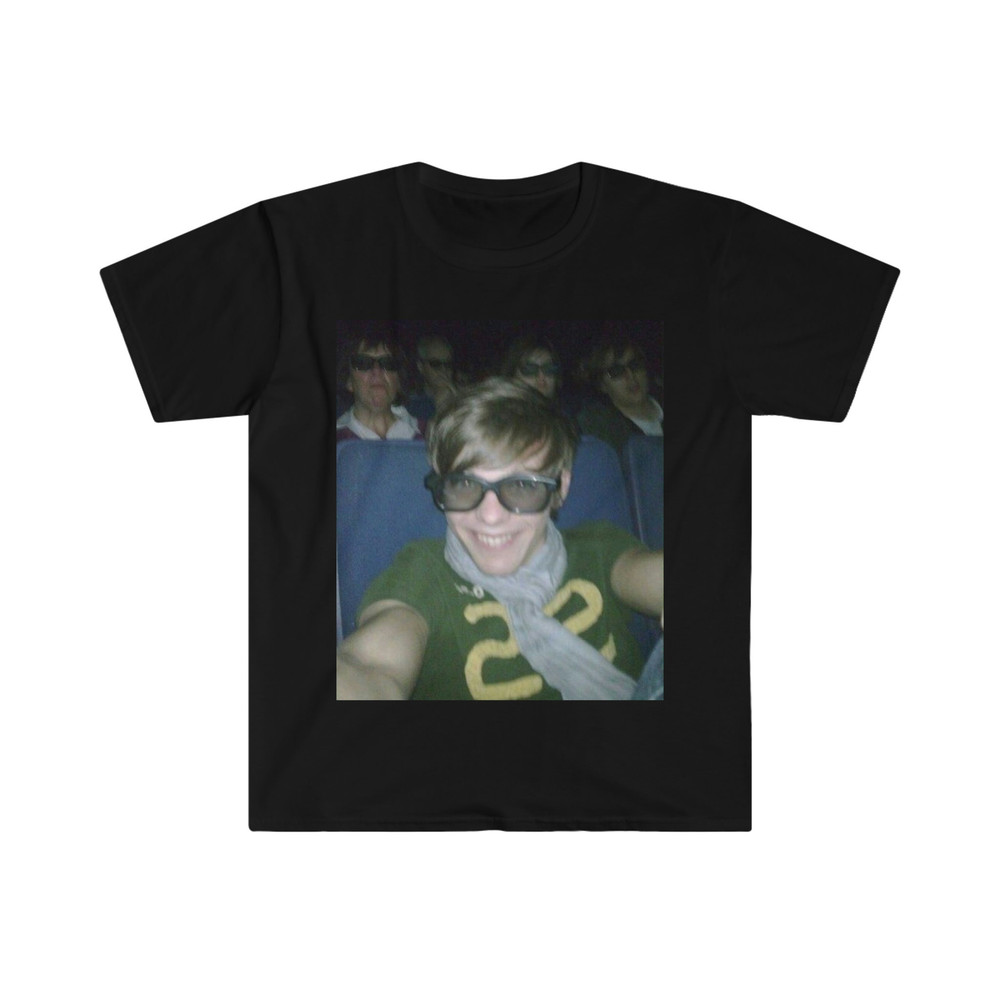 Louis Tomlinson Movie Theatre Selfie Meme TShirt Cursed One Direction Funny Meme Tee - 2.jpg