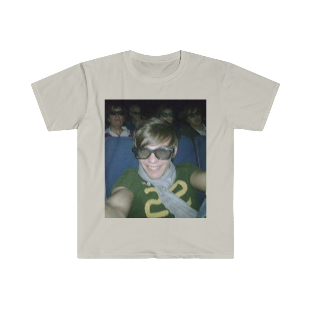 Louis Tomlinson Movie Theatre Selfie Meme TShirt Cursed One Direction Funny Meme Tee - 3.jpg