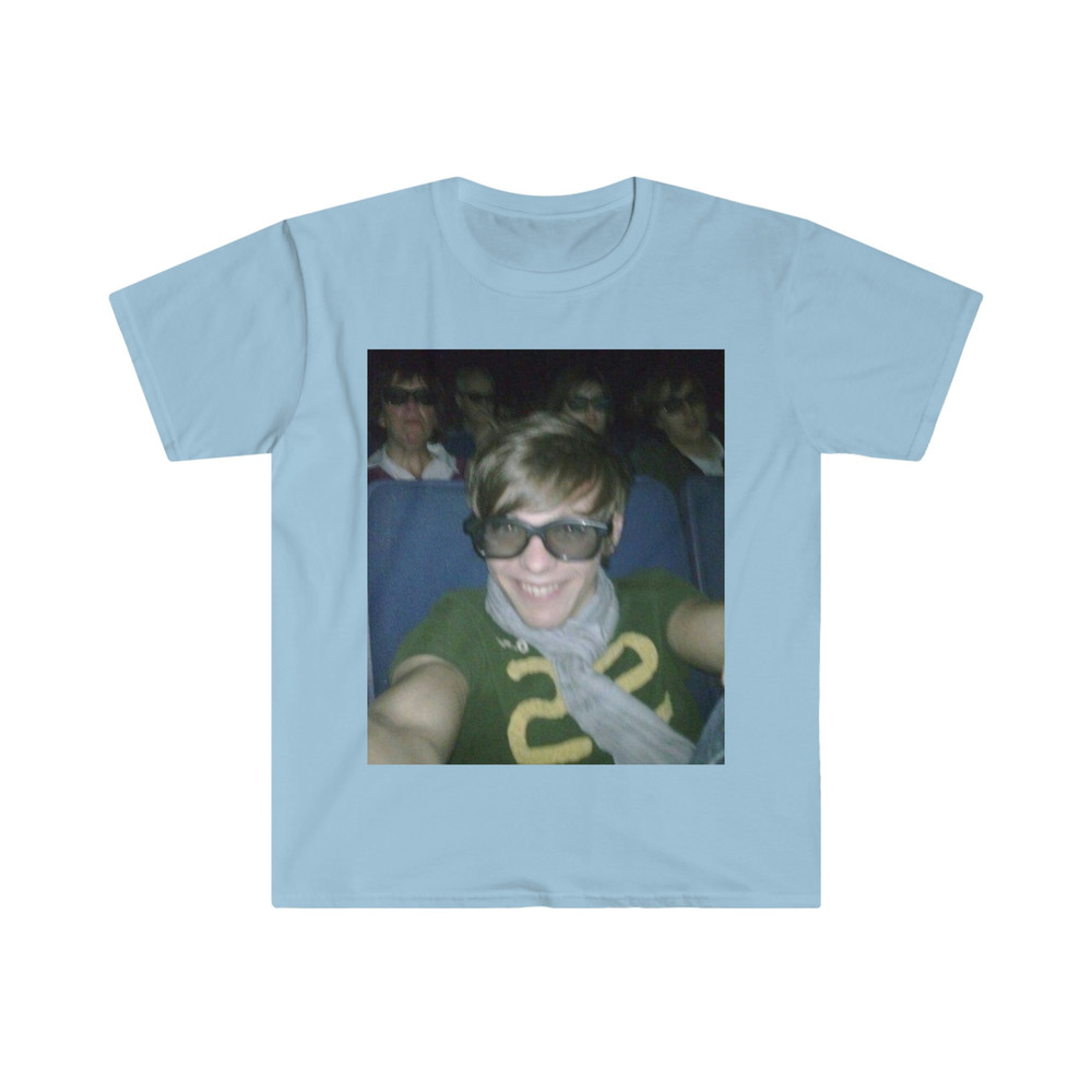 Louis Tomlinson Movie Theatre Selfie Meme TShirt Cursed One Direction Funny Meme Tee - 5.jpg