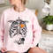 Skeleton Halloween Maternity Sweatshirt, Skeleton Maternity Shirt, Pregnancy Sweater, Pregnancy Announcement Shirt, Pregnant Women Costume - 4.jpg