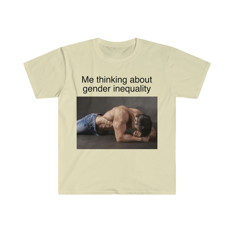 Me Thinking About Gender Inequality Funny Meme TShirt - 3.jpg