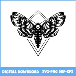death's head hawkmoth halloween svg, death svg, skeleton svg, pumpkin svg, halloween svg, png eps dxf file