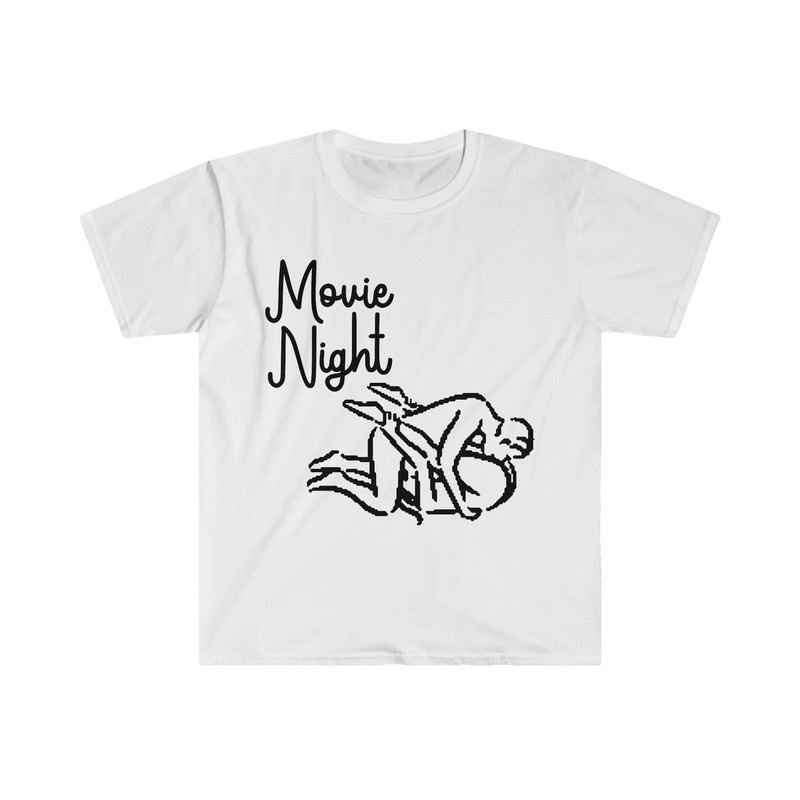 Movie Night, Sexy Time, Netflix and Chill Funny Meme T Shirt - 1.jpg