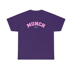 munch u university est. 2023 ice spicee funny y2k 2000s celebrity inspired meme tshirt