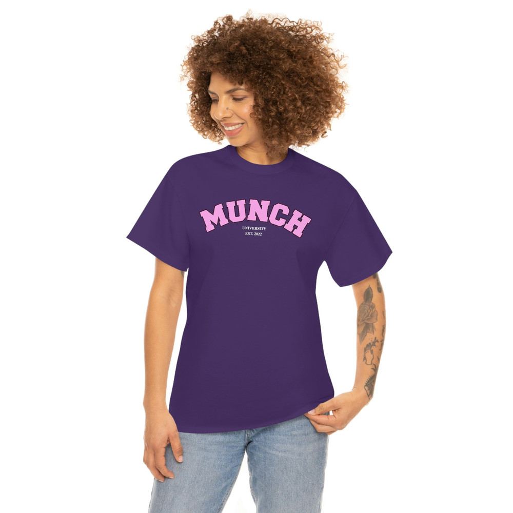 Munch U University Est 2022 Ice Spicee Funny Y2K 2000's Celebrity Inspired Meme TShirt - 2.jpg