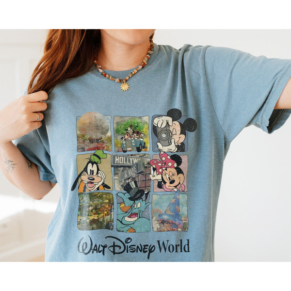 Vintage Walt Disney World Shirt, Retro Disneyland Shirt, Dis