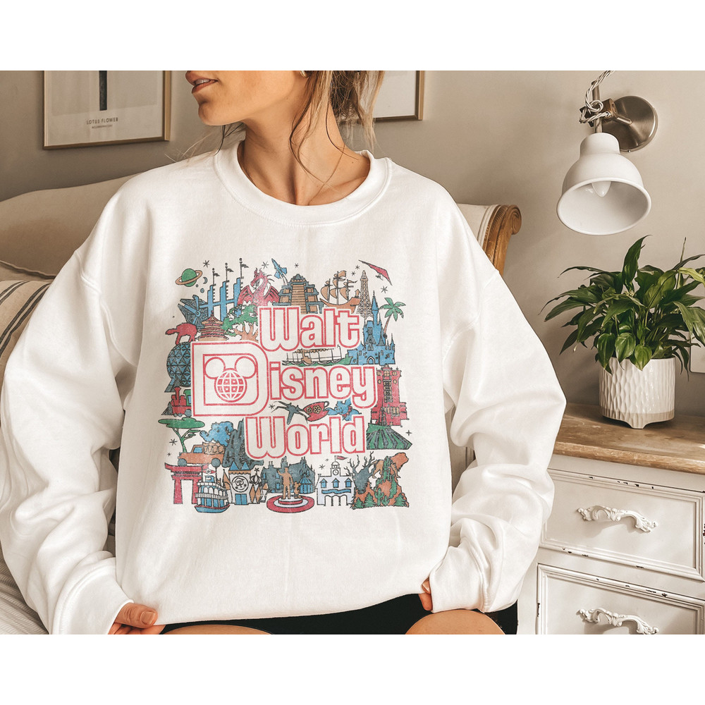 Vintage Walt Disney World Sweatshirt, Disney Retro Shirt, Disney Vacation 2023 Shirt, Disney Retro Shirt, Disney Family, Disney Trip Shirt - 3.jpg