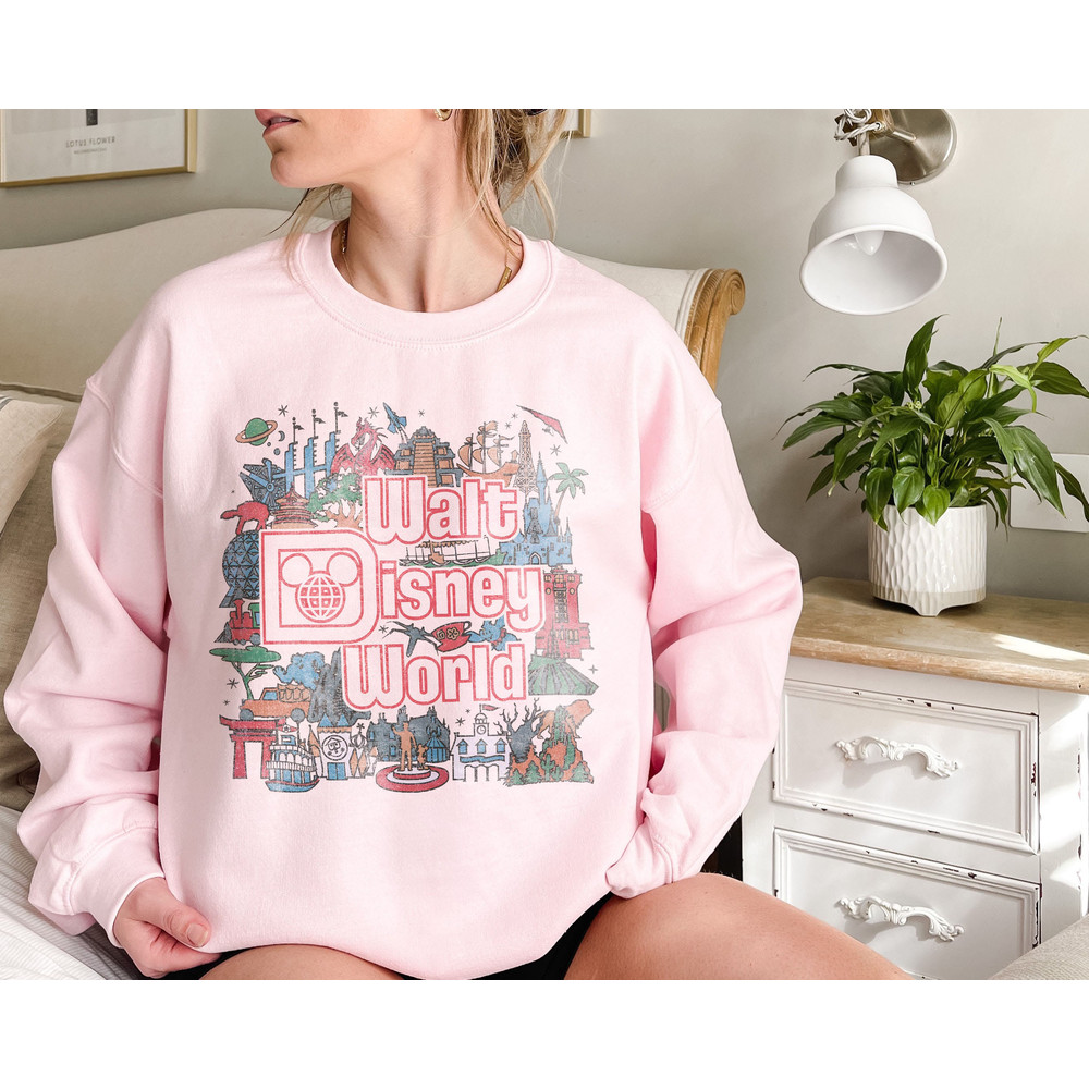 Vintage Walt Disney World Sweatshirt, Disney Retro Shirt, Disney Vacation 2023 Shirt, Disney Retro Shirt, Disney Family, Disney Trip Shirt - 4.jpg
