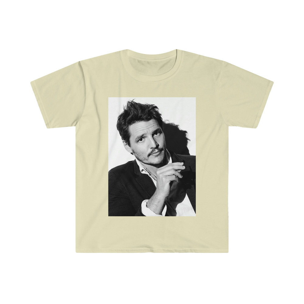 Pedro Pascal Portrait TShirt, Last of Us Tee, Gift Shirt - 3.jpg