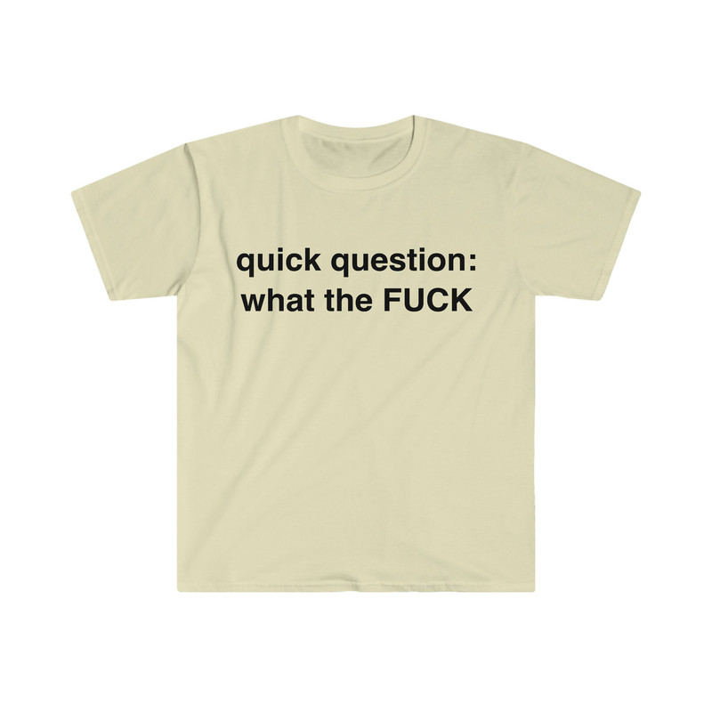 quick question what the FUCK Funny Meme TShirt - 4.jpg