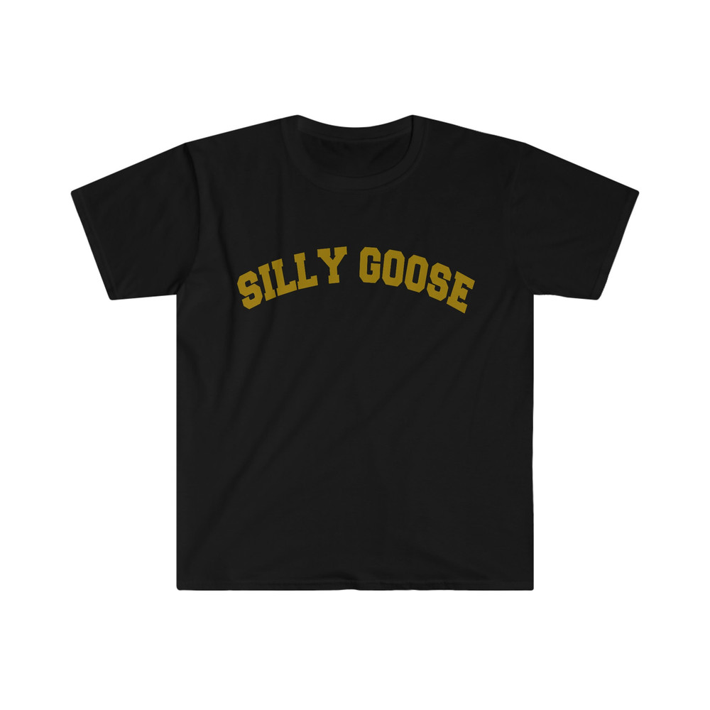 Silly Goose Varsity Style Funny Meme Tee Shirt - 2.jpg