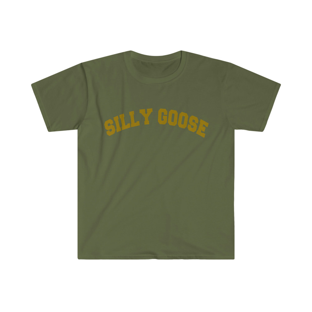 Silly Goose Varsity Style Funny Meme Tee Shirt - 3.jpg
