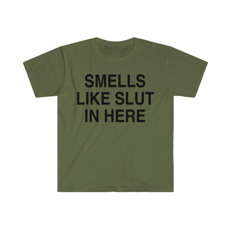 Smells Like Slut in Here Funny Meme T Shirt - 2.jpg