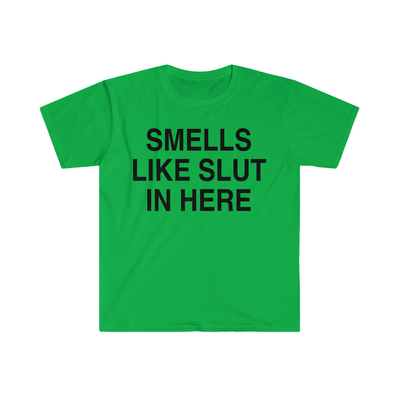 Smells Like Slut in Here Funny Meme T Shirt - 4.jpg