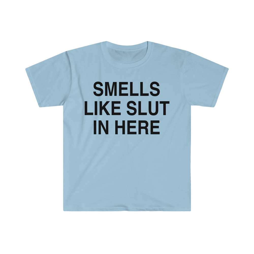 Smells Like Slut in Here Funny Meme T Shirt - 5.jpg
