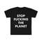 Stop Fucking the Plant - Hayley Williams Paramore Worn Funny Environmental Message Meme TShirt - 2.jpg