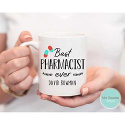 best pharmacist ever - pharmacist graduation gift, pharmacist to be mug, pharmacist mug, pharmacy student gift, custom g