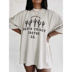 death valley cactus co | vintage retro inspired shirt | trendy hippie graphic tee | boho graphic tee