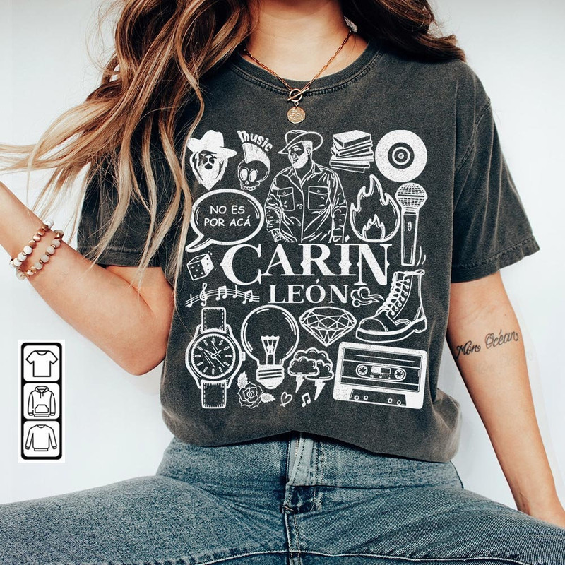 Carin Leon Doodle Art Shirt, Vintage Carin Leon Merch Lyric Album Art Sweatshirt Hoodie Carin Leon Tour 2023 DA0906DT - 1.jpg