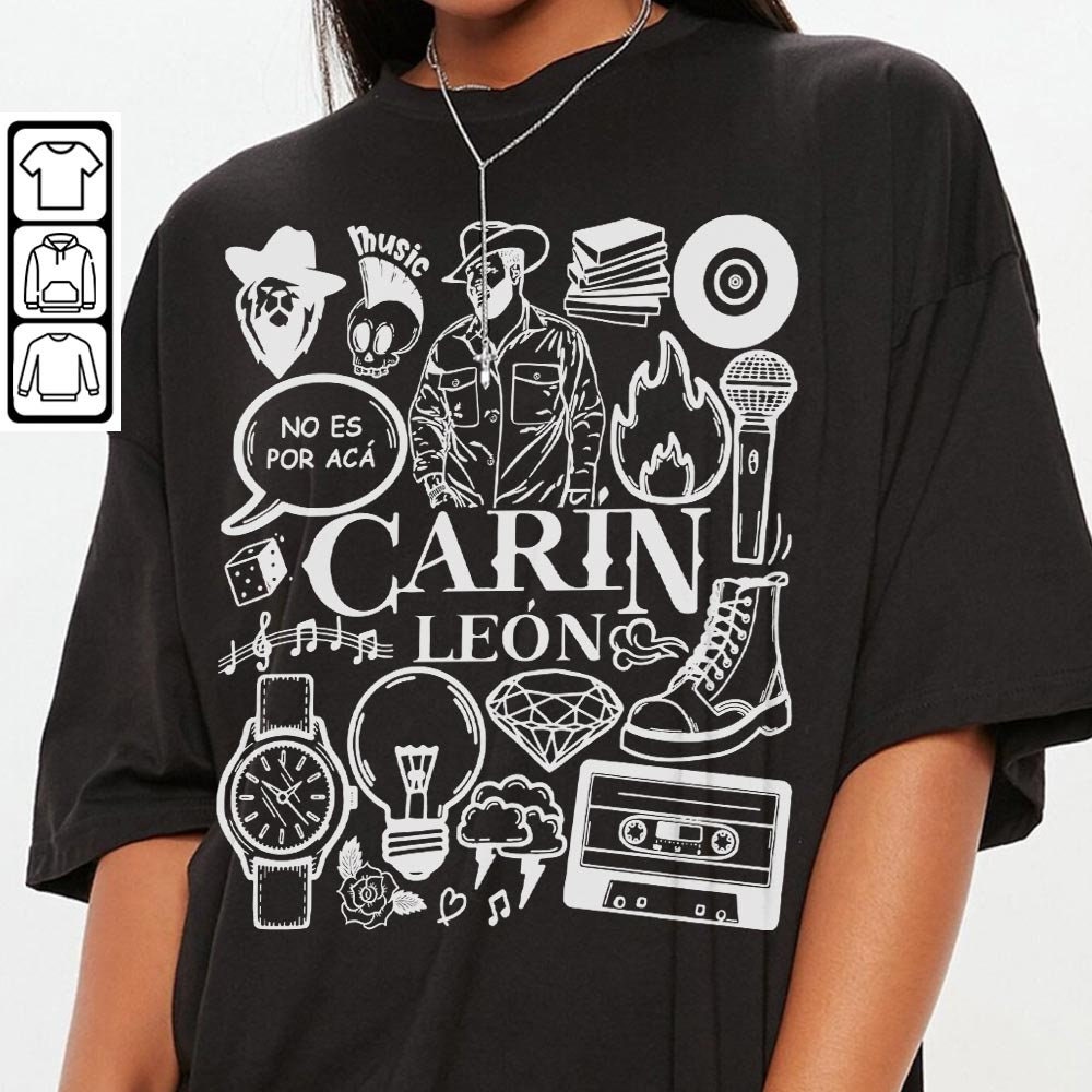Carin Leon Doodle Art Shirt, Vintage Carin Leon Merch Lyric Album Art Sweatshirt Hoodie Carin Leon Tour 2023 DA0906DT - 3.jpg