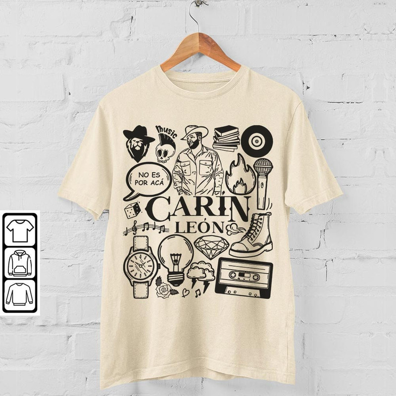 Carin Leon Doodle Art Shirt, Vintage Carin Leon Merch Lyric Album Art Sweatshirt Hoodie Carin Leon Tour 2023 DA0906DT - 4.jpg