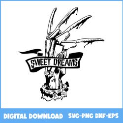 freddy krueger sweet dreams svg, freddy krueger svg, horror movies svg, horror movies svg, halloween svg, png svg file