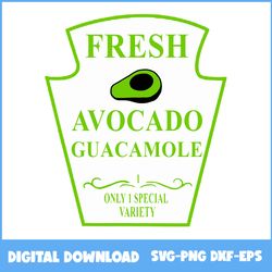 fresh avocado guacamole condiment family halloween svg, avocado svg, halloween svg, png eps dxf file