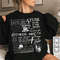 Fleetwood Mac Lyric Album Song, Fleetwood Mac Sketch, Music Band Retro Unisex Hoodie Sweatshirts T-Shirt - 5.jpg