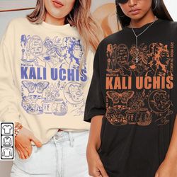 kali uchis doodle art shirt, vintage red moon in venus merch album lyrics sweatshirt hoodie, retro kali uchis tour 2023