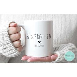 big brother - new big brother gift, new big brother mug, big brother again, baby announcement, big brother gift, funny b