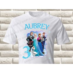 frozen iron on transfer frozen birthday girl iron on transfer frozen birthday shirt iron on transfer frozen shirt (only