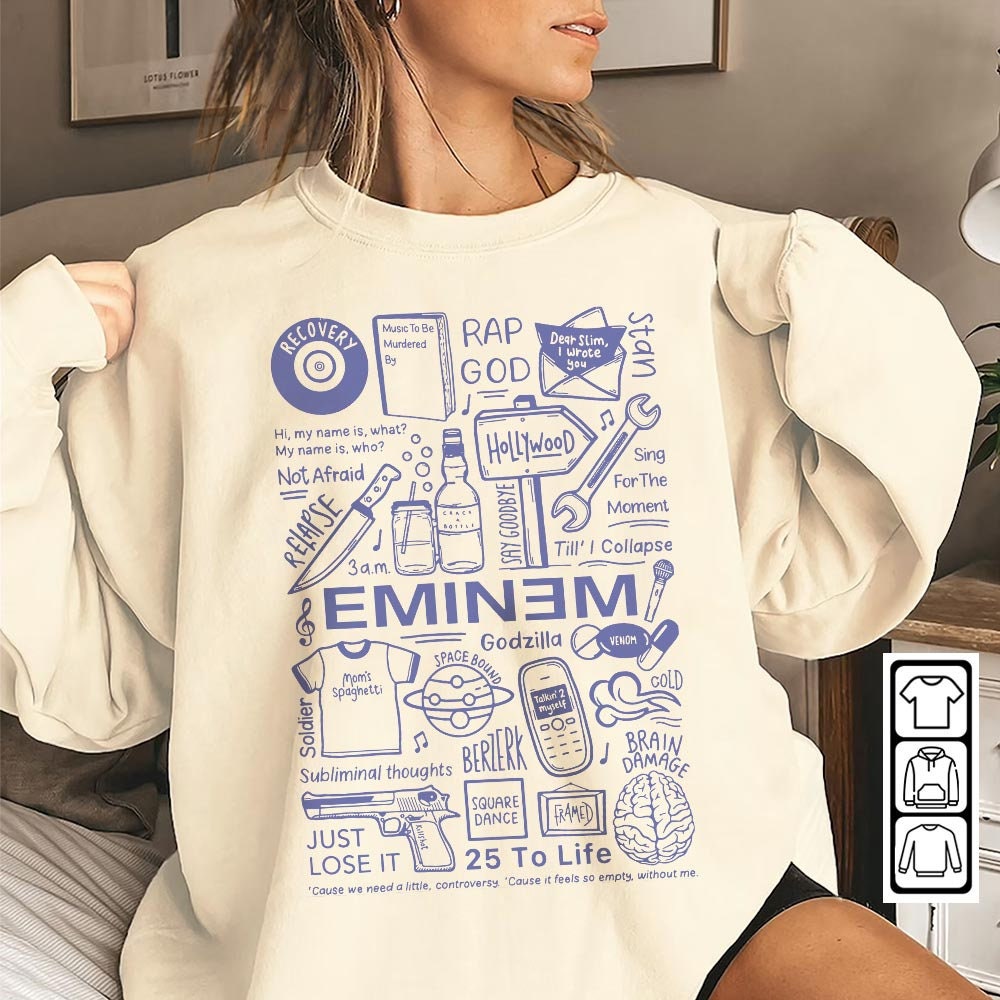 Eminem Shirt, Eminem Album, Eminem Band Shirt, Eminem Music Tour Nov Trending Sweatshirt - 1.jpg