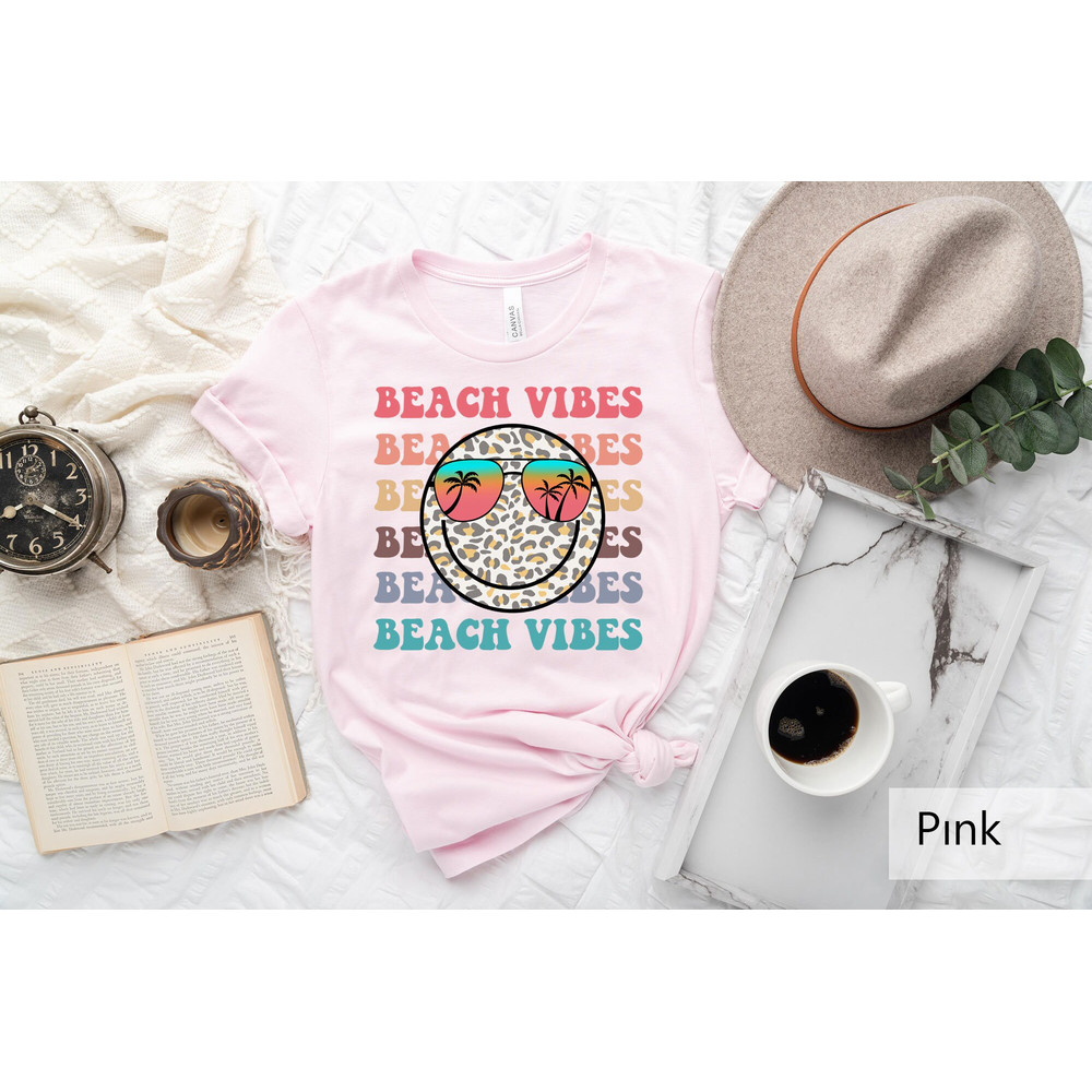 Beach Vibes Shirt, Summer Shirt, Funny Summer, Summer Gift, Hello Summer Tee, Cute Summer Graphic Tee,Palm Tshirt, Beach Shirt,Retro Shirt - 3.jpg