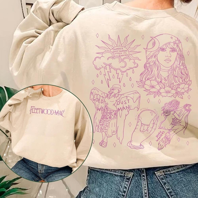 Fleetwood Mac Shirt, Fleetwood Mac Album, Fleetwood Mac Band, Fleetwood Mac Mar Trending Unisex Gifts 2 Side Sweatshirt - 1.jpg